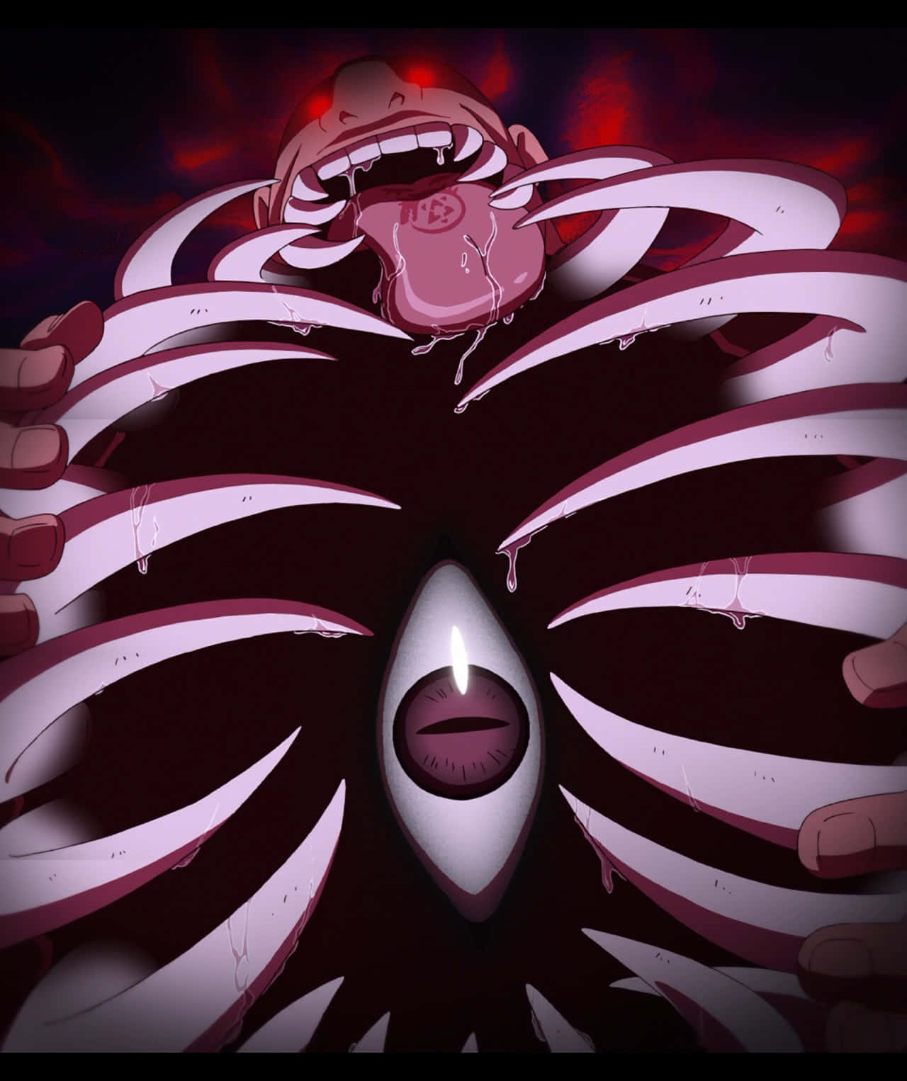 Gluttony, The Voracious Homunculus, In Fullmetal Alchemist Wallpaper