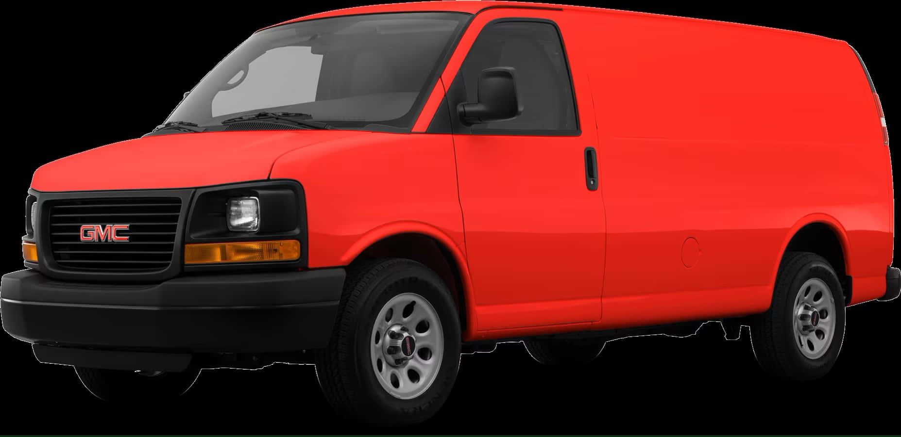 Gmc Savana Cargo Van On The Road Wallpaper