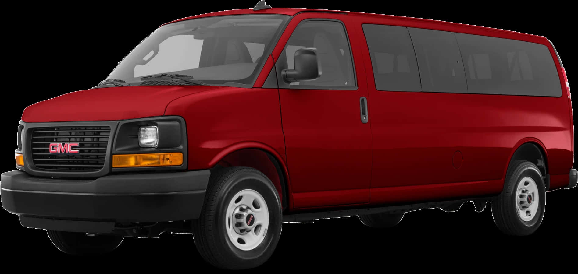 Gmc Savana Cargo Van On The Road Wallpaper