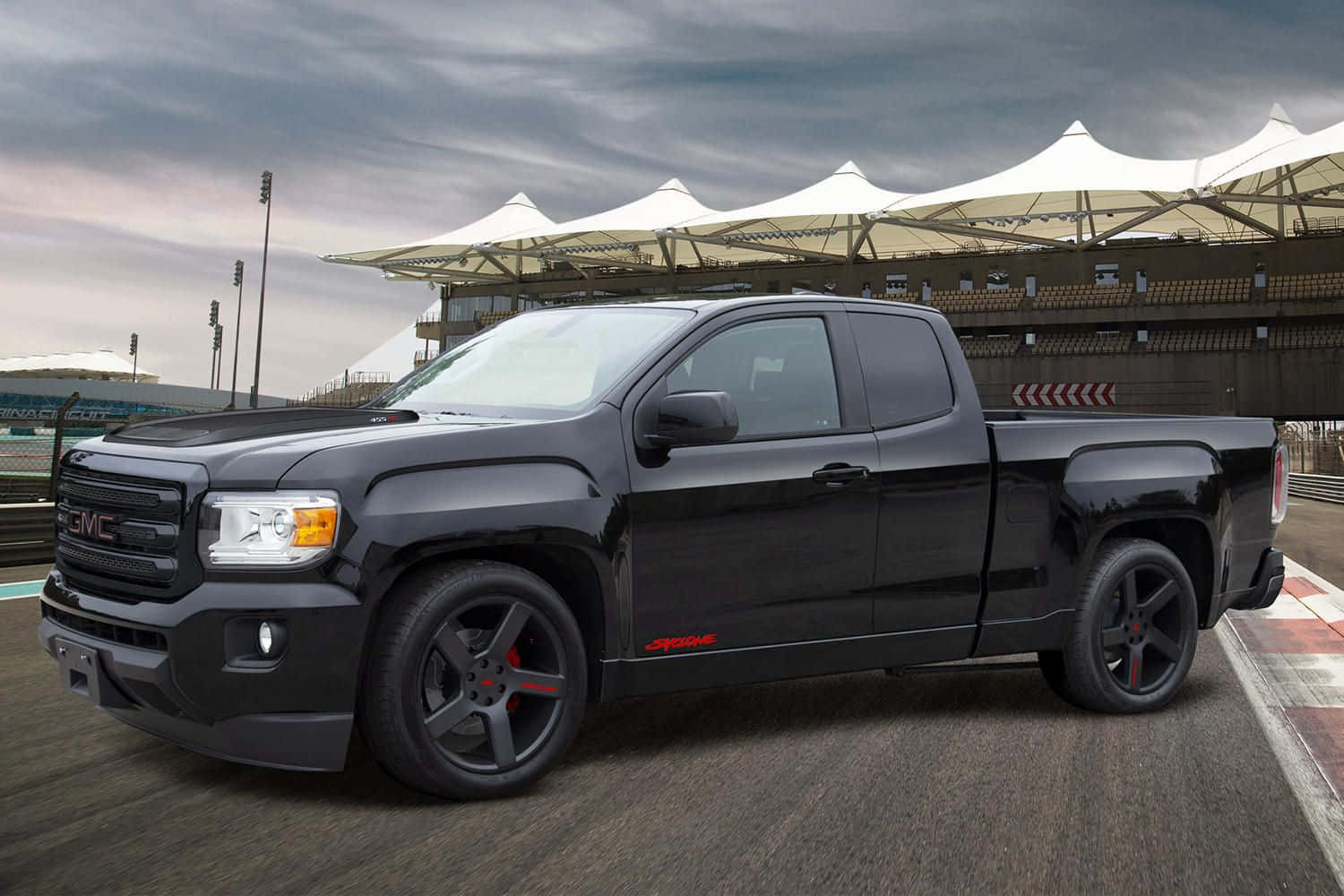 Gmc Syclone: A Powerful Compact Truck Wallpaper