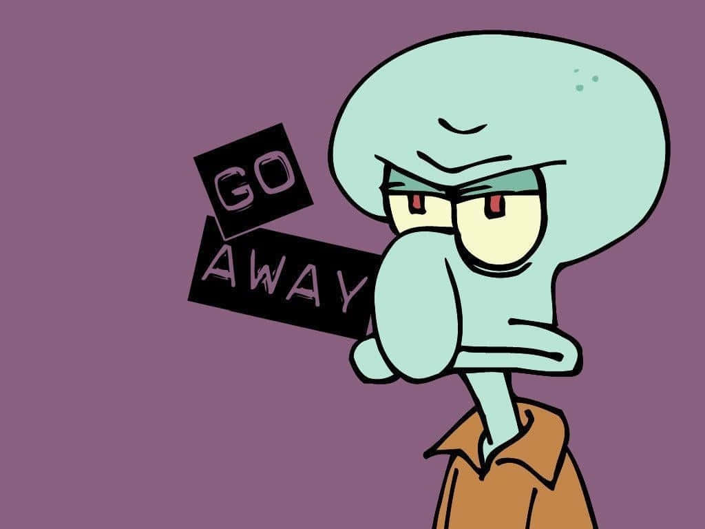 Go Away 1024 X 768 Wallpaper