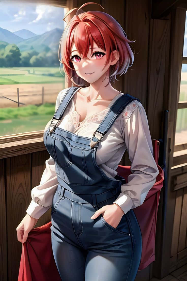 Goblin Slayer Cow Girl Smiling Wallpaper