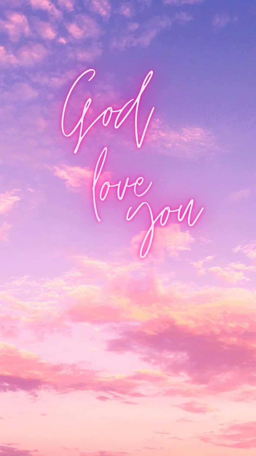 God Loves You No Matter What Wallpaper