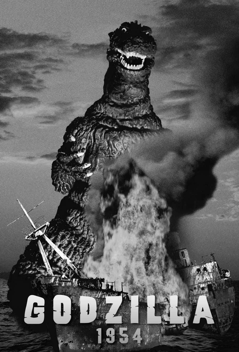 Godzilla 1954 - The Powerful Force That Starts It All Wallpaper