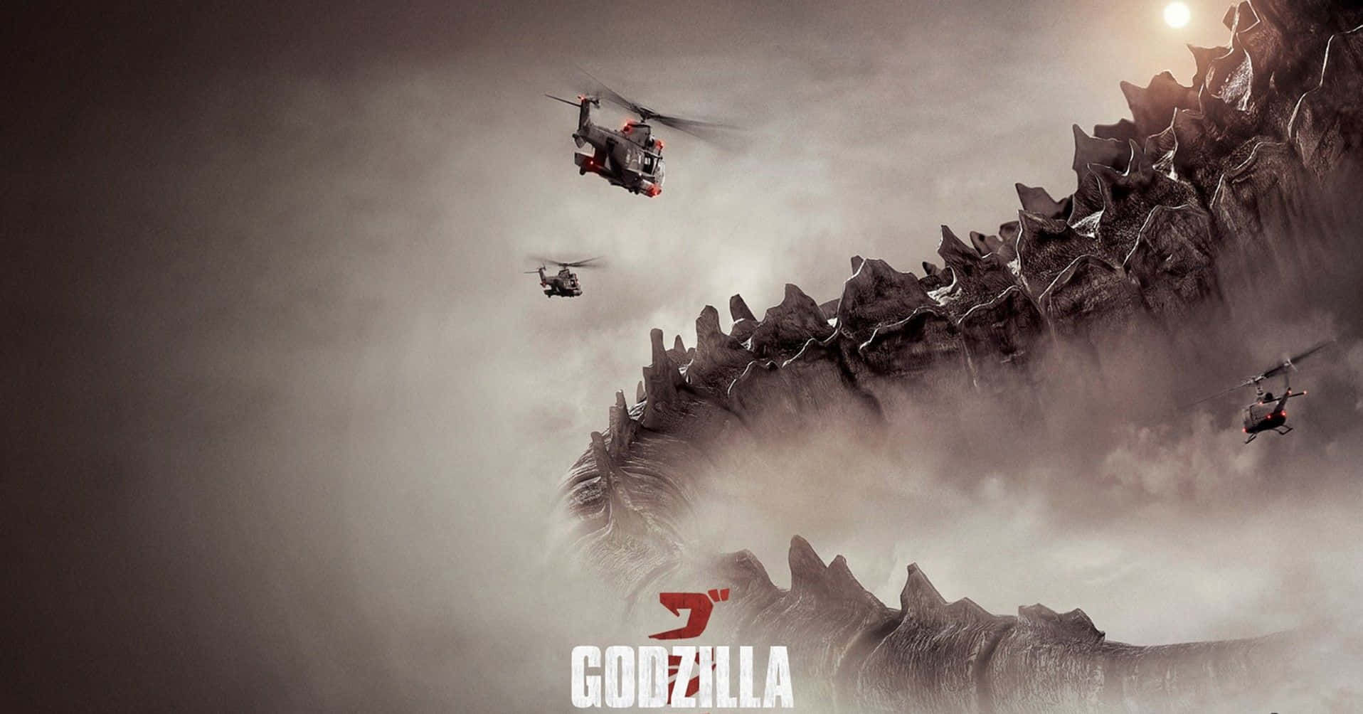 Godzilla 2014 Unleashes Its Mighty Roar Wallpaper