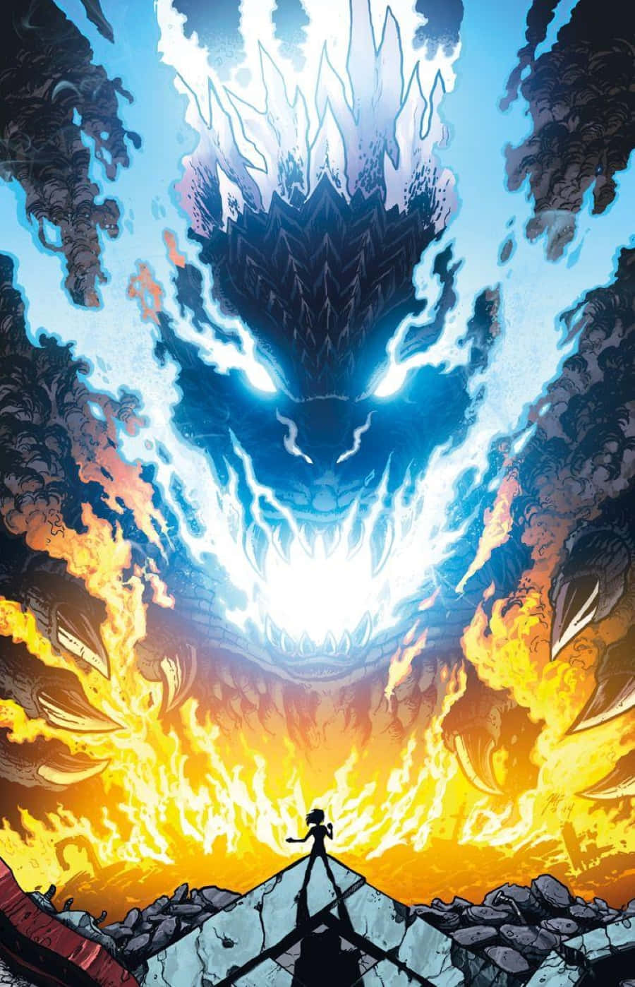 Godzilla Earth 900 X 1398 Wallpaper Wallpaper