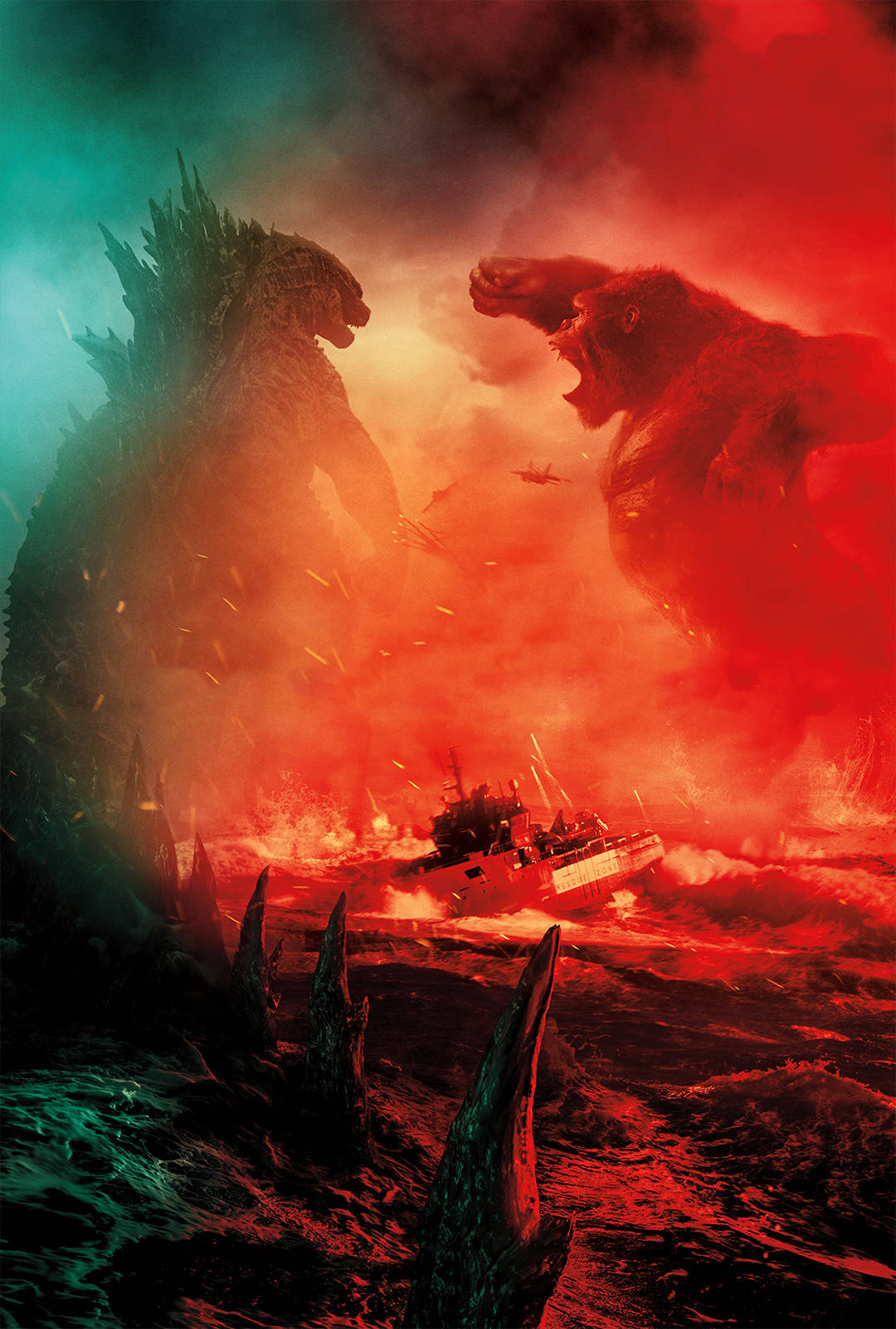 Godzilla Vs King Kong - The Movie Poster Wallpaper