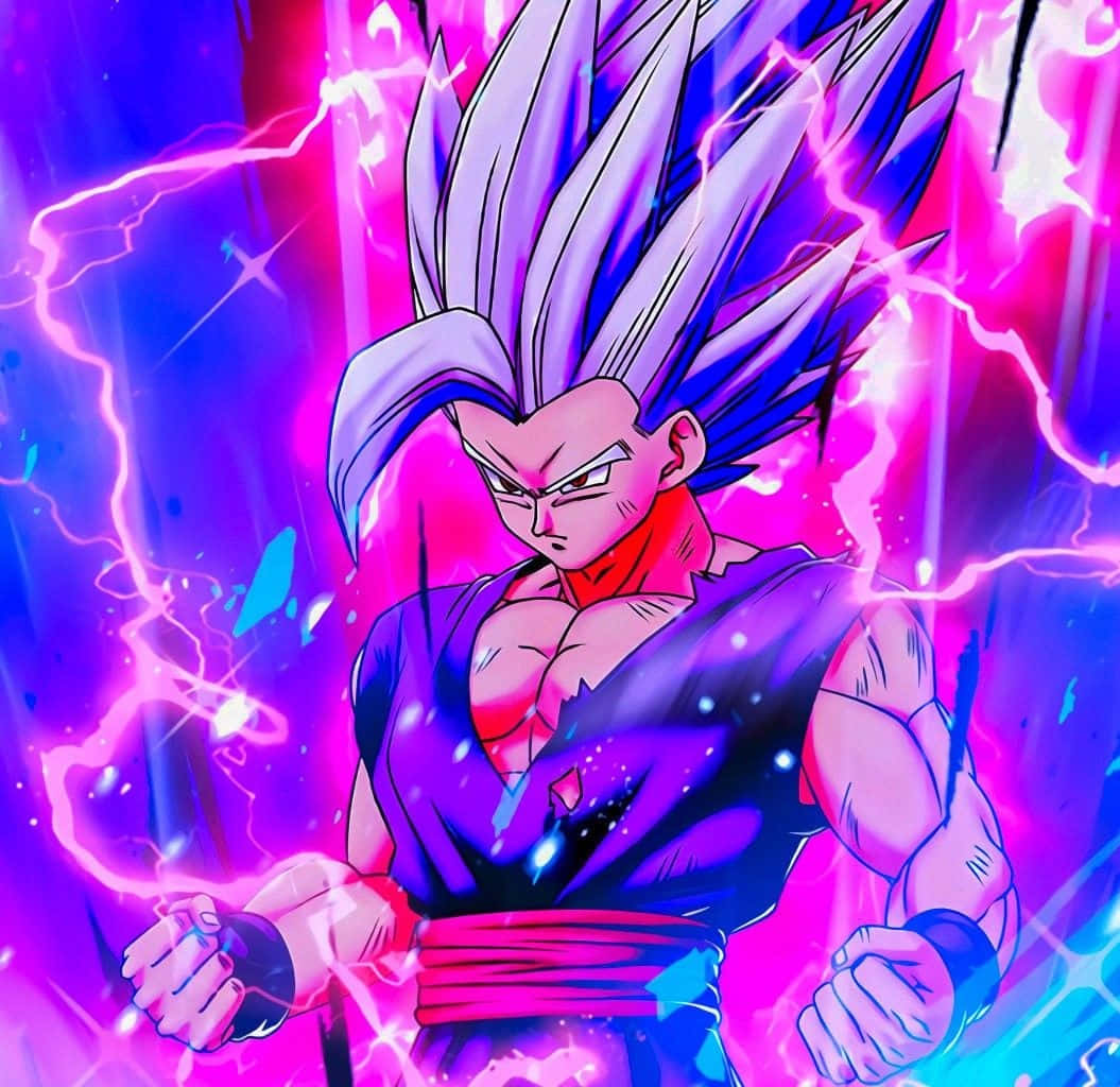 Gohan Beast Form Power Up Wallpaper