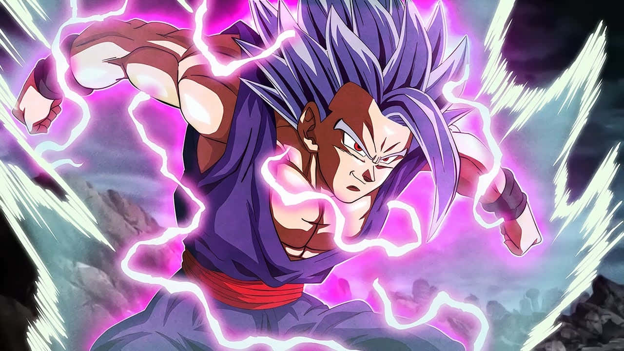 Gohan Beast Form Power Up Wallpaper