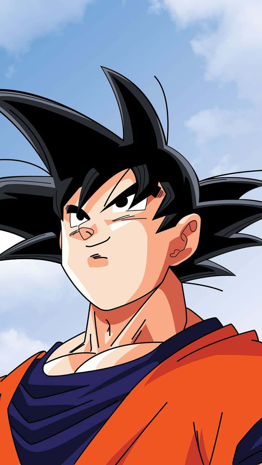 Goku_ Closeup_ D B Z_ Anime Wallpaper