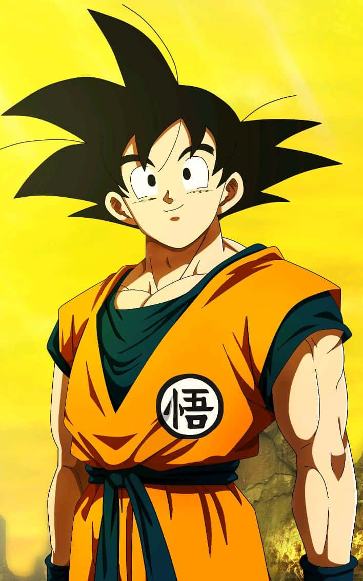 Goku D B Z Abridged Portrait Wallpaper