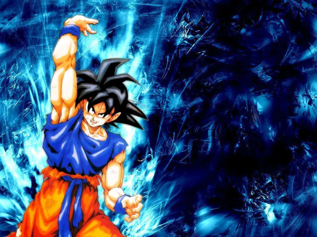 Goku_ Energy_ Aura_ D B Z_ Artwork Wallpaper