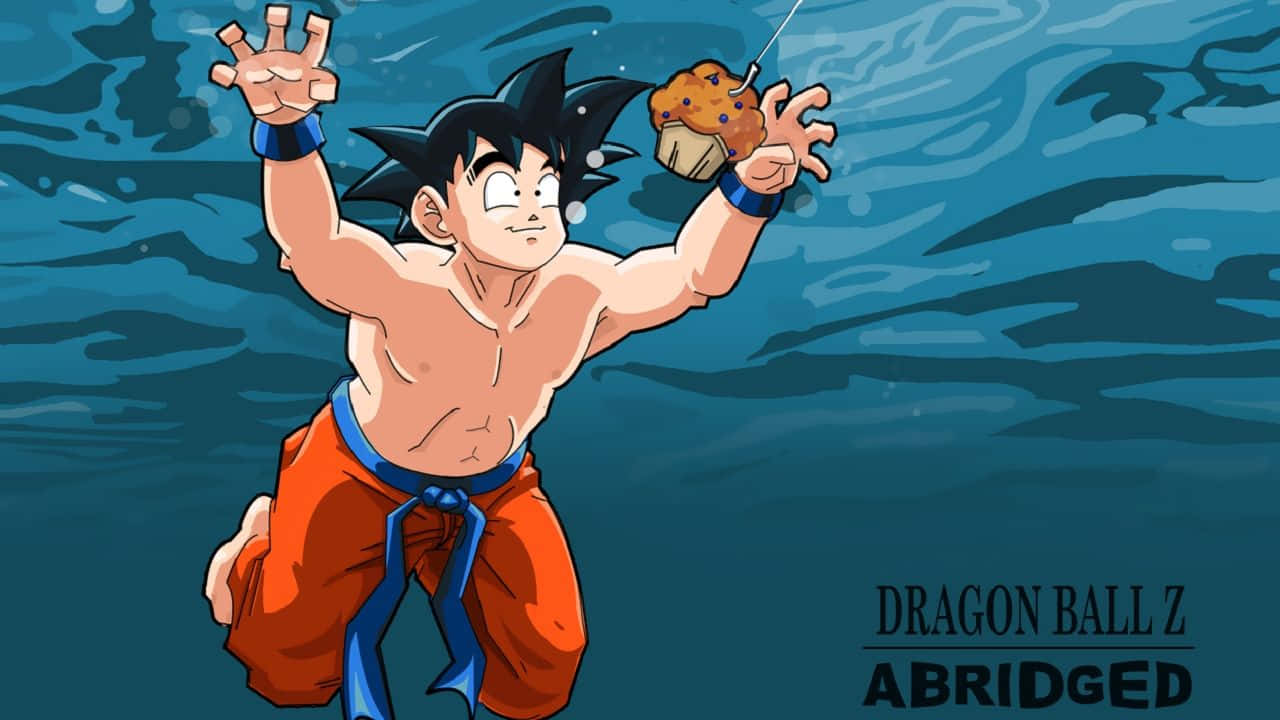 Goku_ Fishing_ Dragon Ball Z Abridged Wallpaper