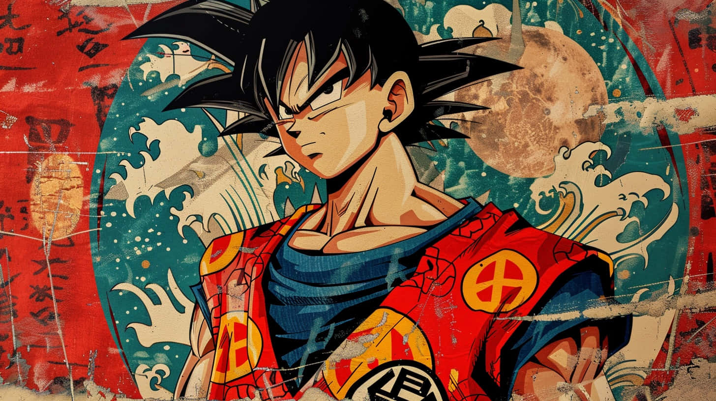 Goku Gucci Fusion Art Wallpaper