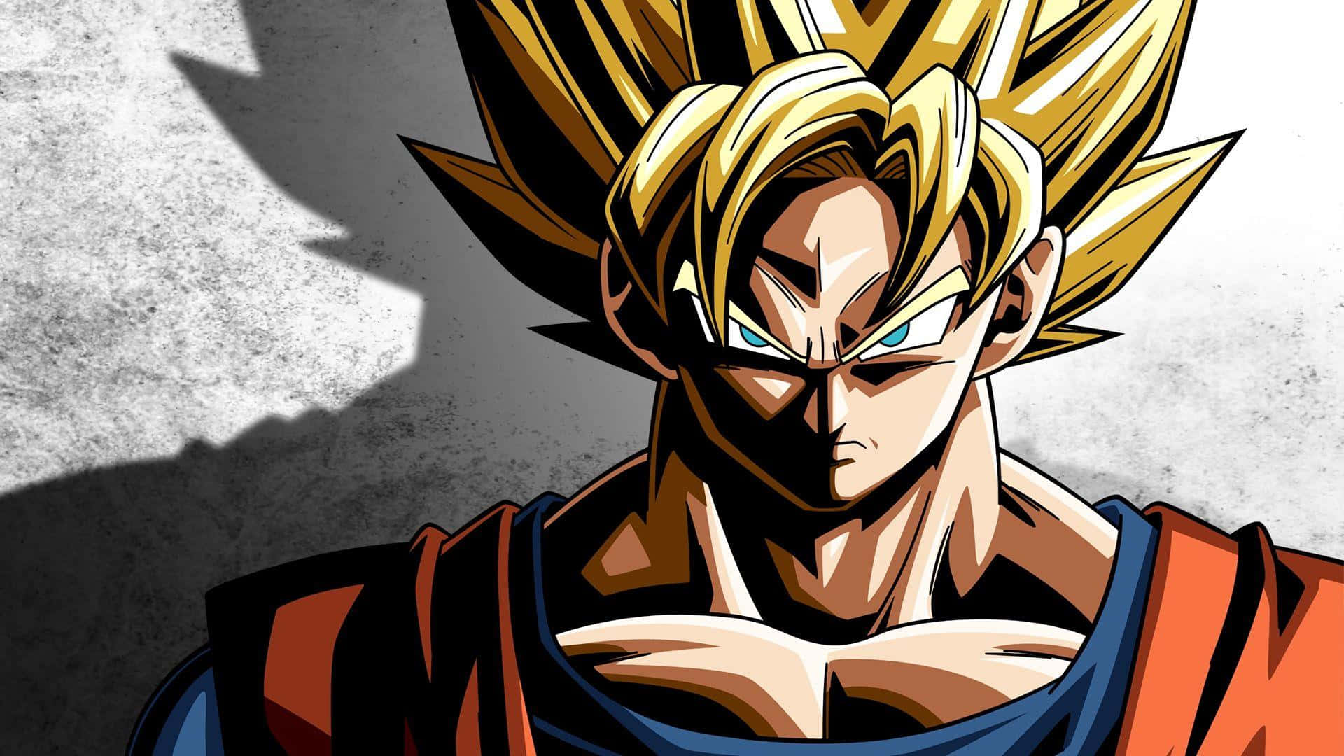 Goku Is Ready To Take On The World In Dragon Ball Xenoverse Wallpaper