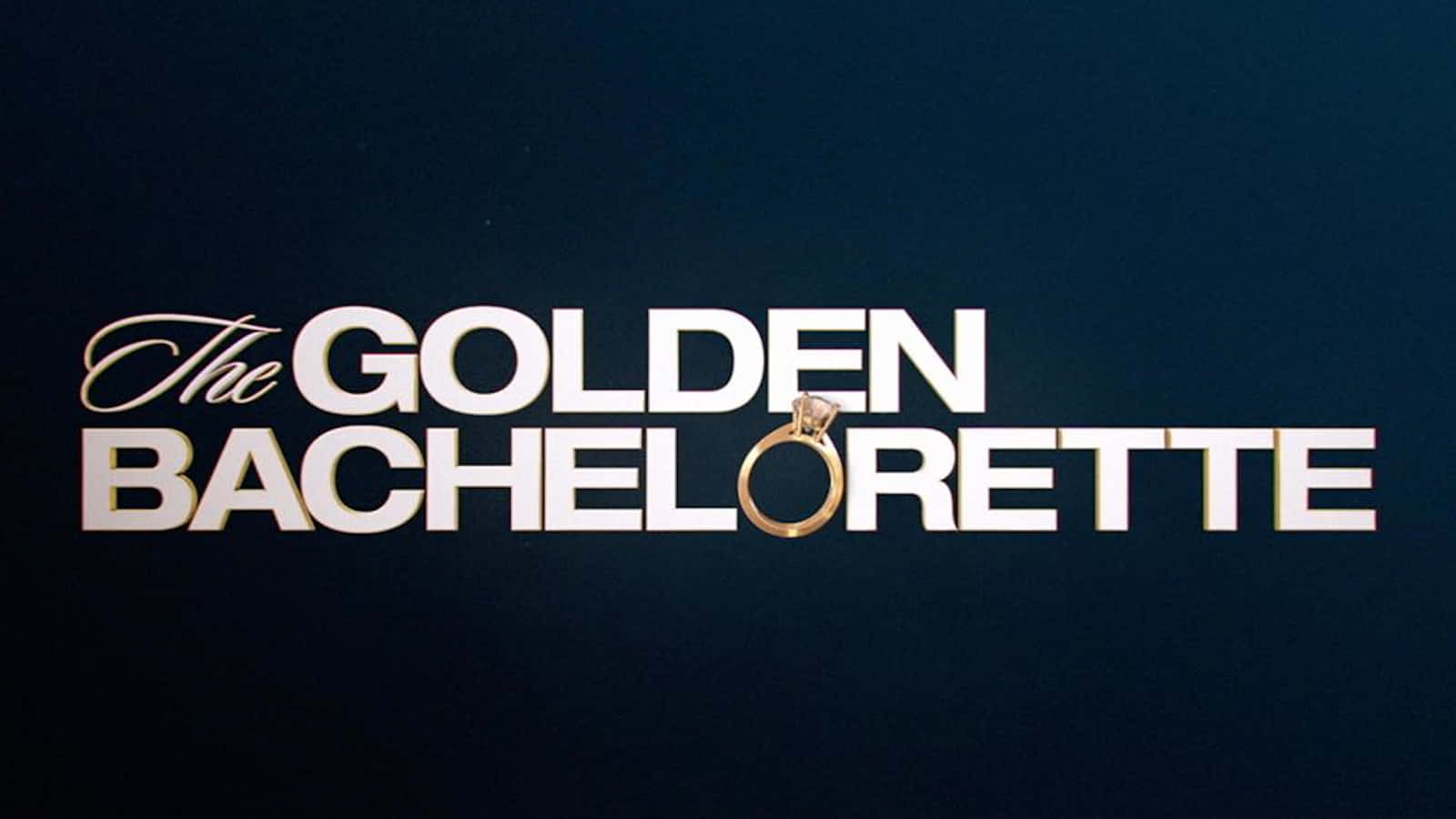 Golden Bachelorette Title Graphic Wallpaper