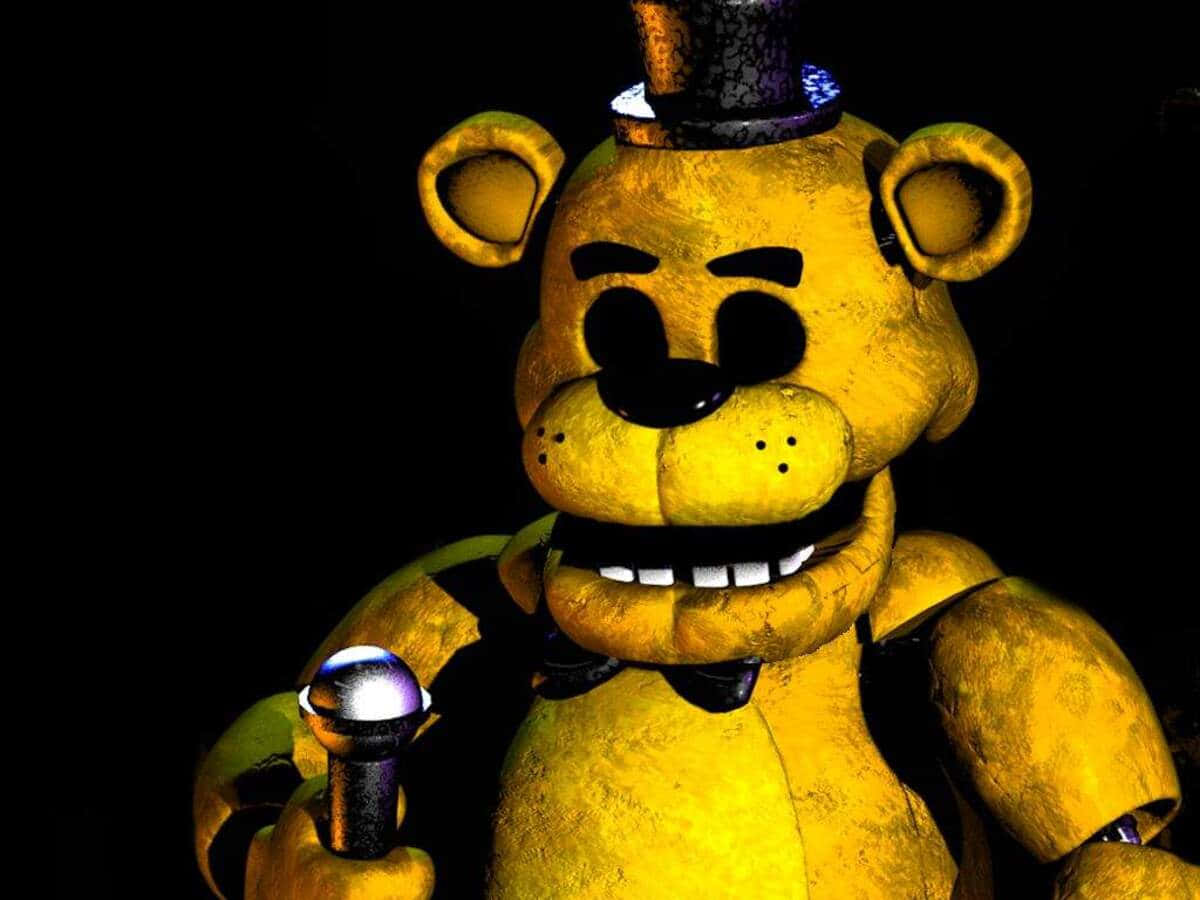 Golden Freddy From Five Nights At Freddy's Wallpaper