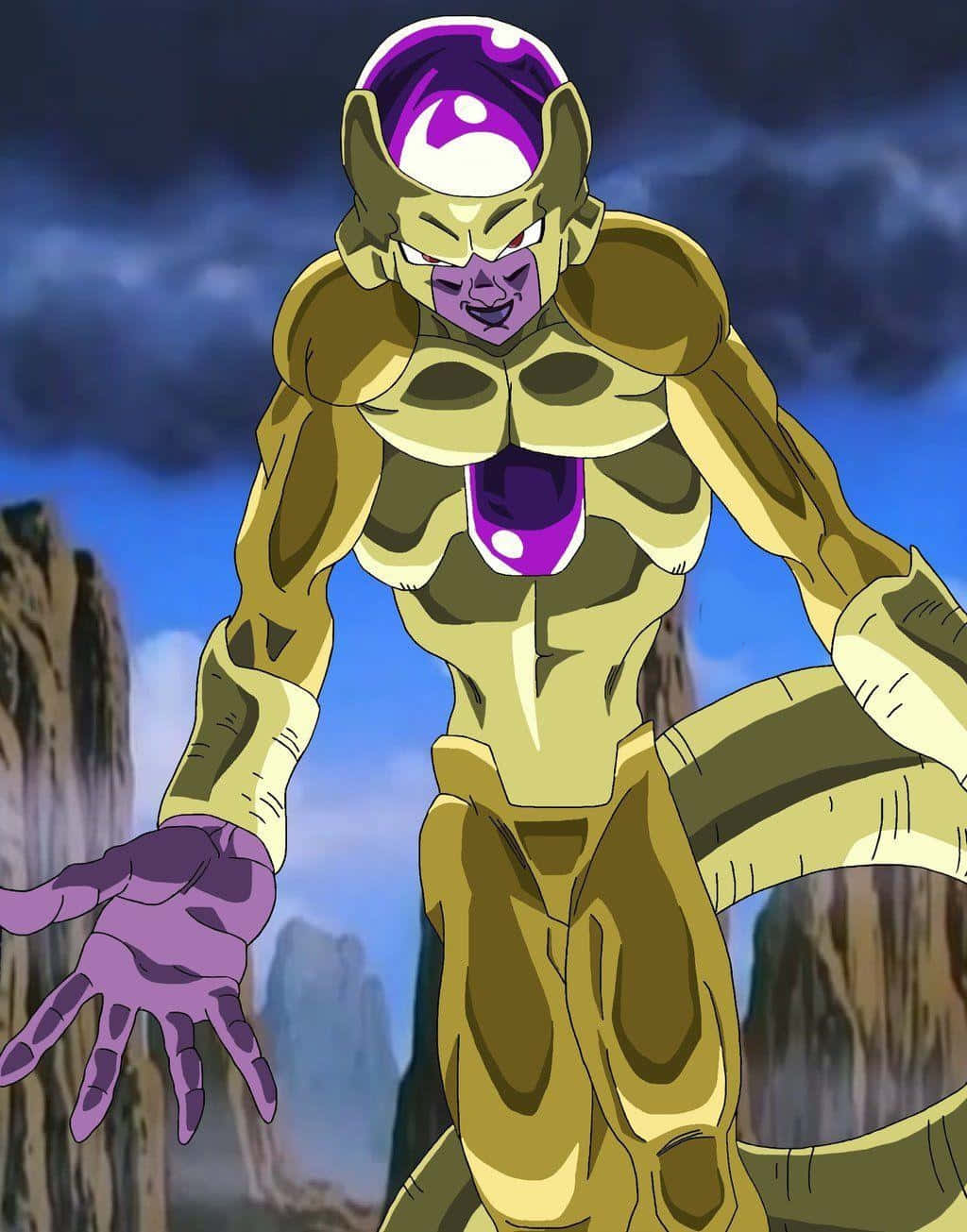 Golden Frieza, A Legendary Villain From The Dragon Ball Series Wallpaper