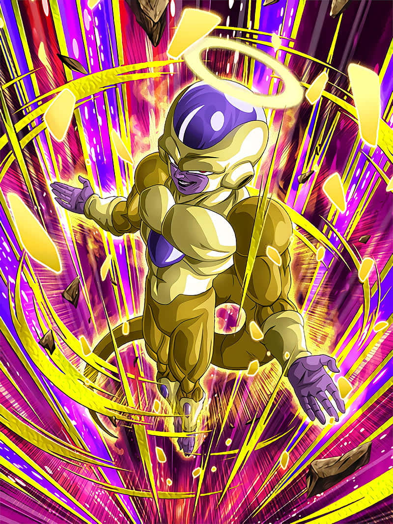 Golden Frieza Power Aura Wallpaper