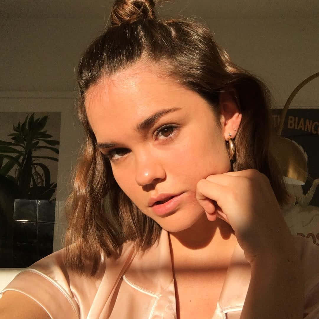 Golden Hour Selfie Maia Mitchell Wallpaper