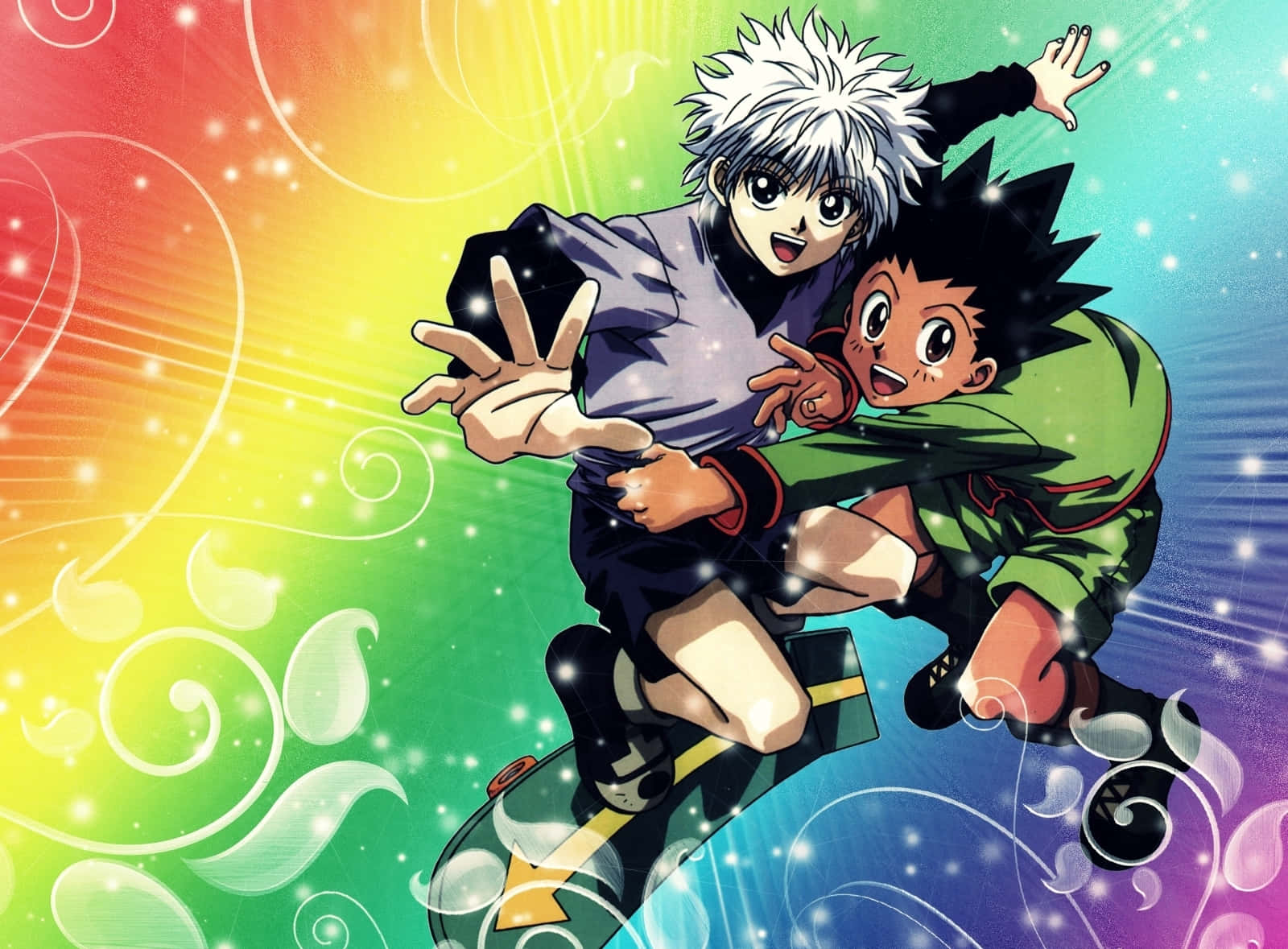 Gon And Killua, Best Friends Forever Wallpaper