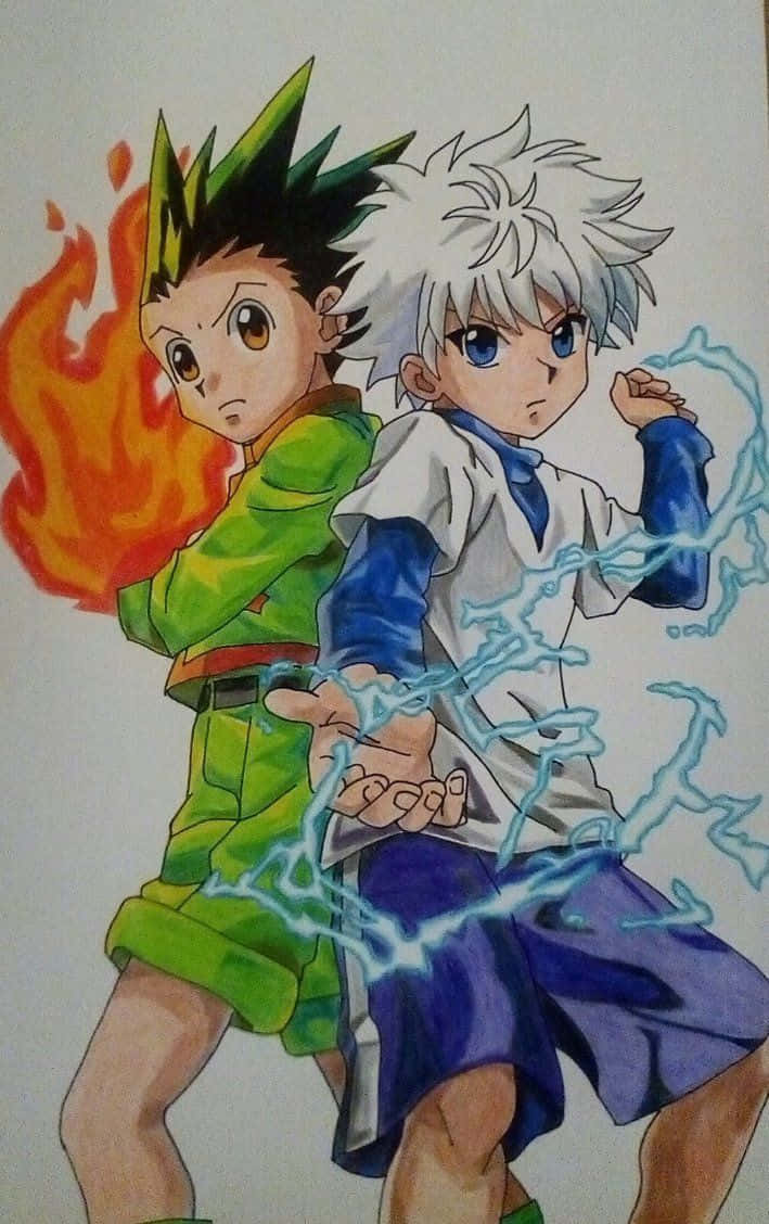 Gon And Killua Fan Art Wallpaper