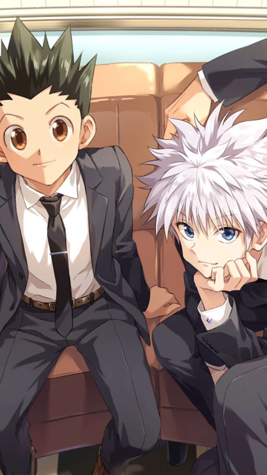 Gon And Killua, Inseparable Best Friends Wallpaper