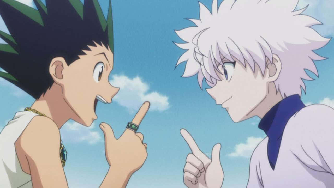 Gon And Killua, Partners In Adventure Wallpaper