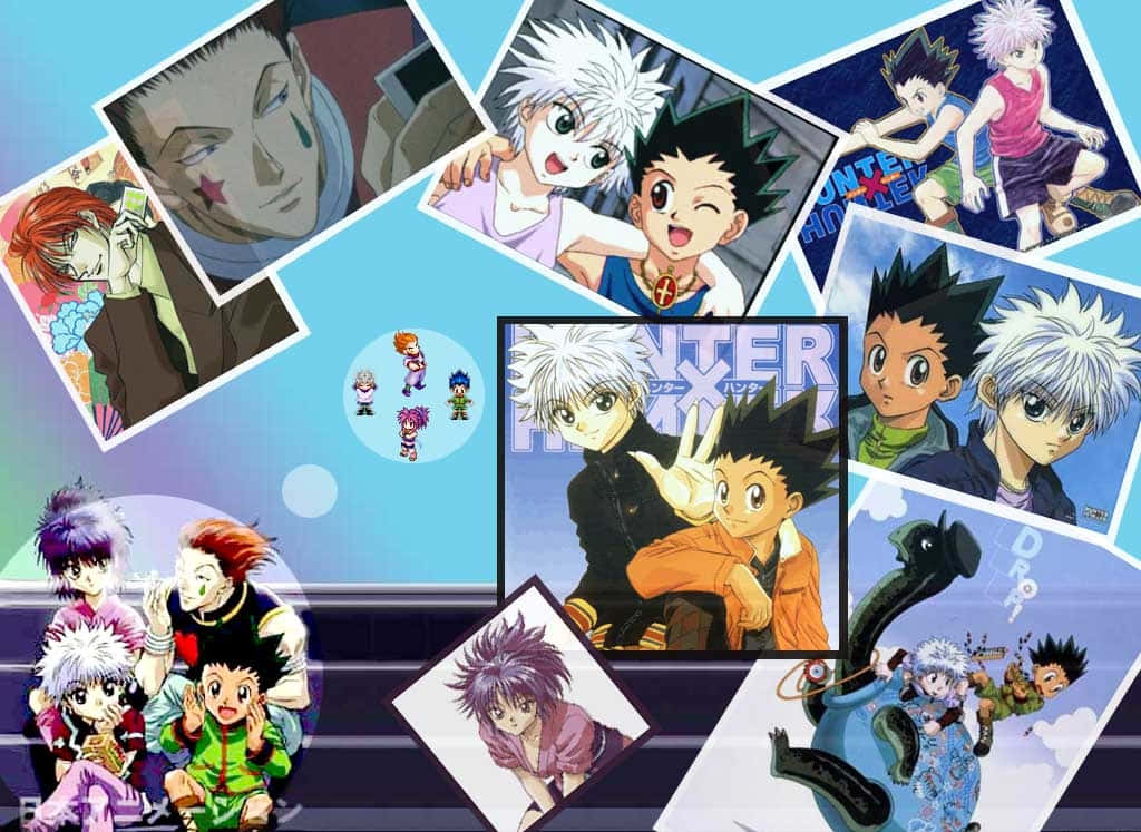 Gon And Killua, Steadfast Friends Wallpaper