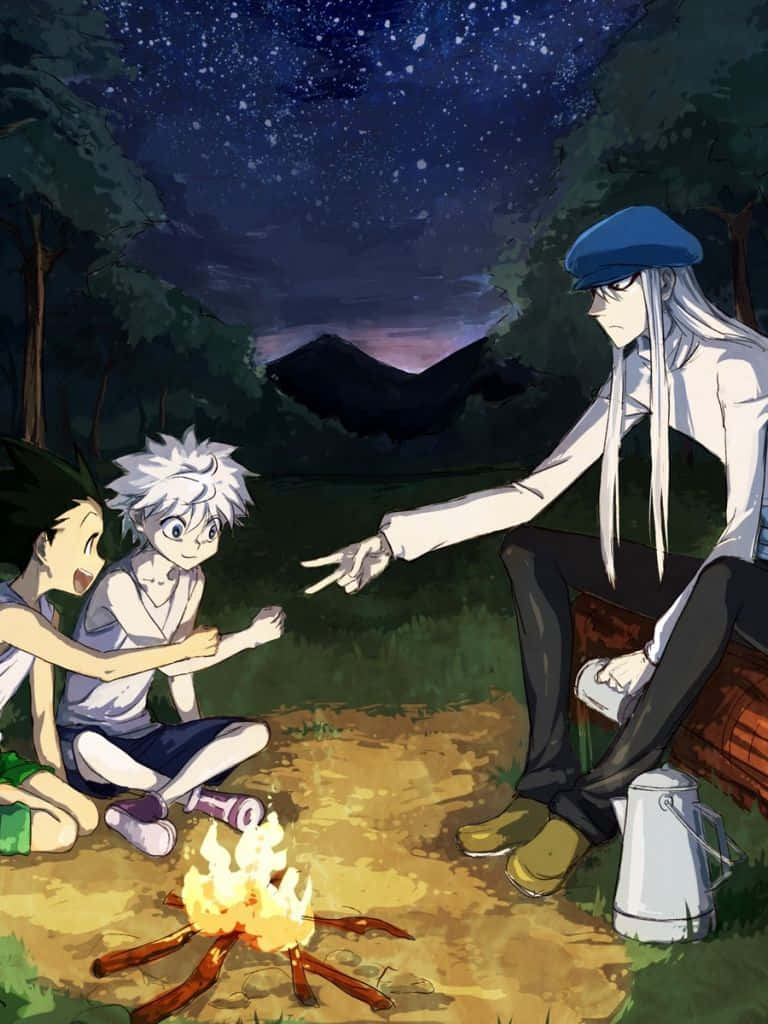 Gon And Killua - The Best Confidants Wallpaper