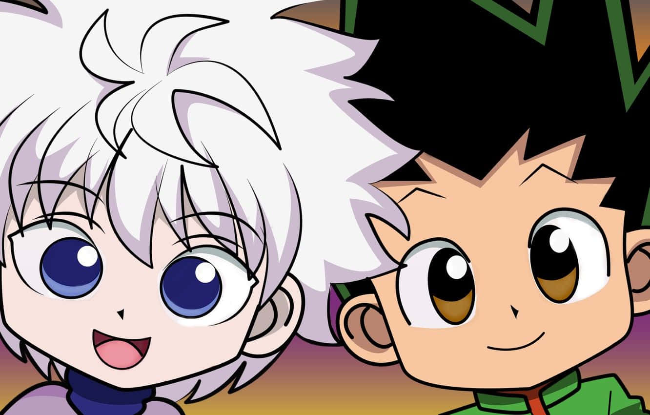 Gon And Killua Together Again Wallpaper