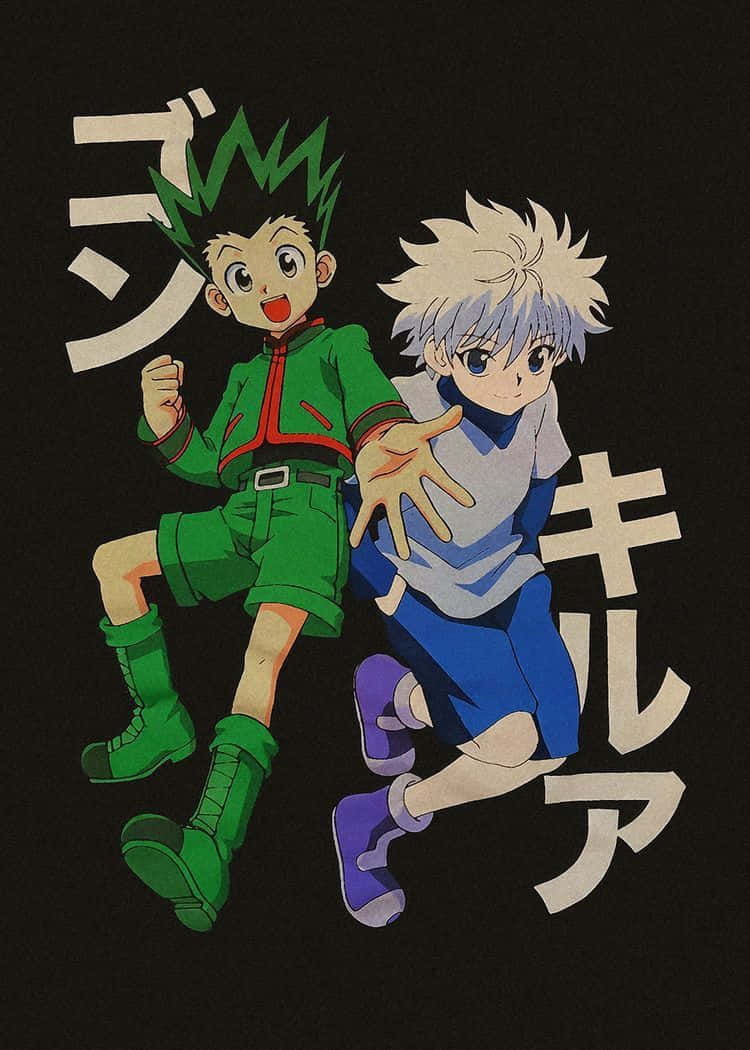 Gon, Killua, And The Spirit Of Friendship Wallpaper