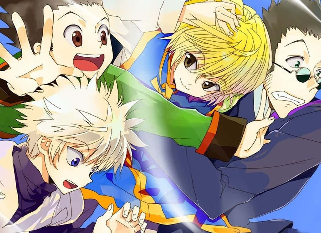 Gon Killua With Friends Wallpaper