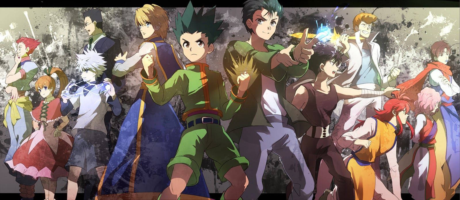 Gon, Kurapik And Killua Join Forces Wallpaper