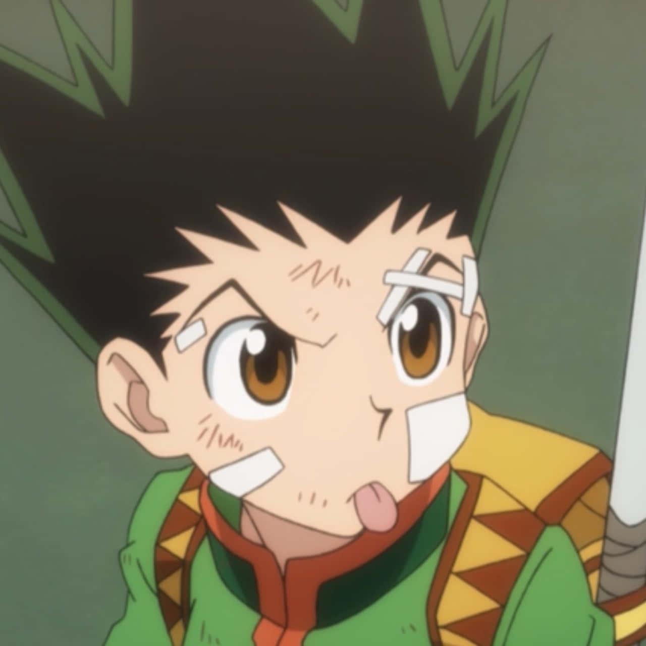 Gon Sticking Tongue Out Hxh Pfp Wallpaper