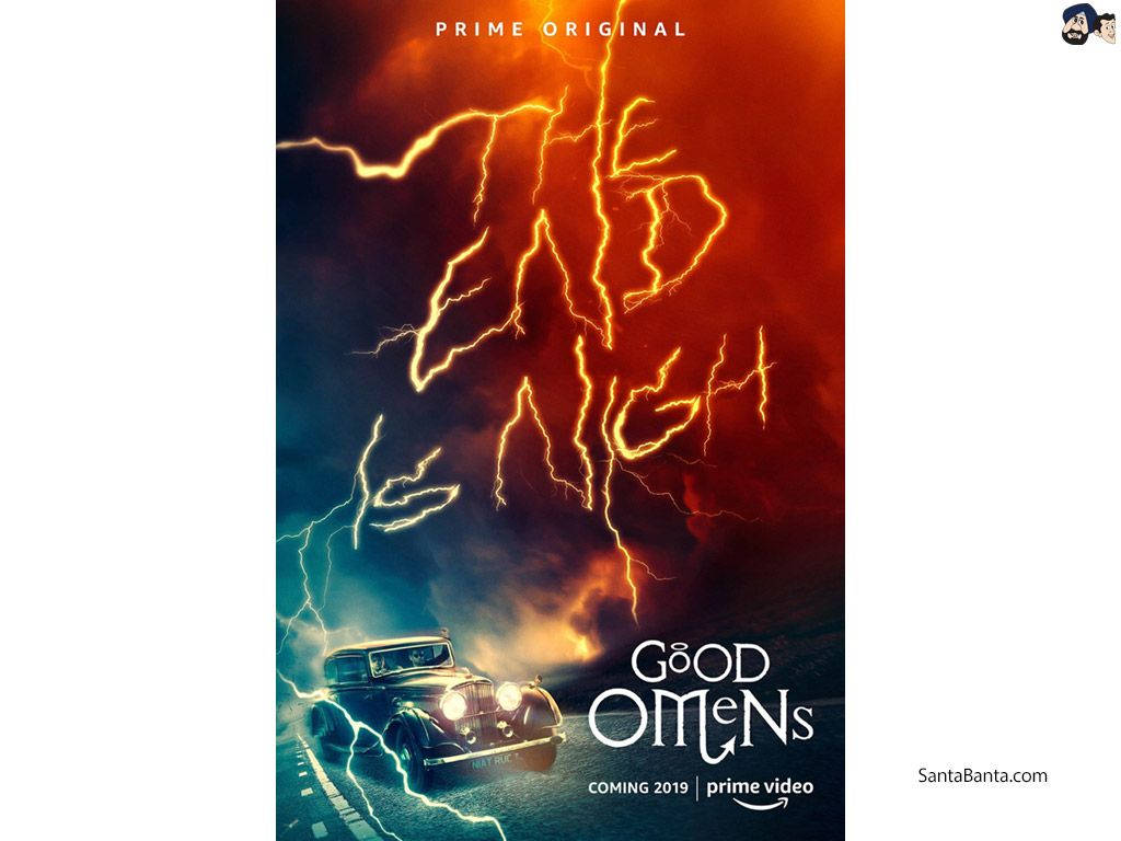 Good Omens Epic Poster Wallpaper