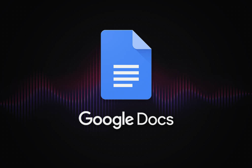 Google Docs Sound Waves Wallpaper