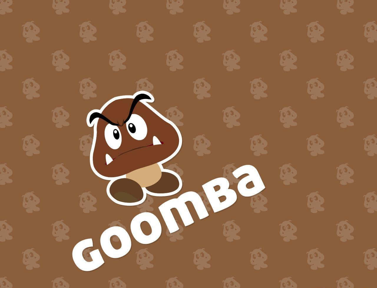 Goomba Character From The Super Mario Bros Universe Wallpaper