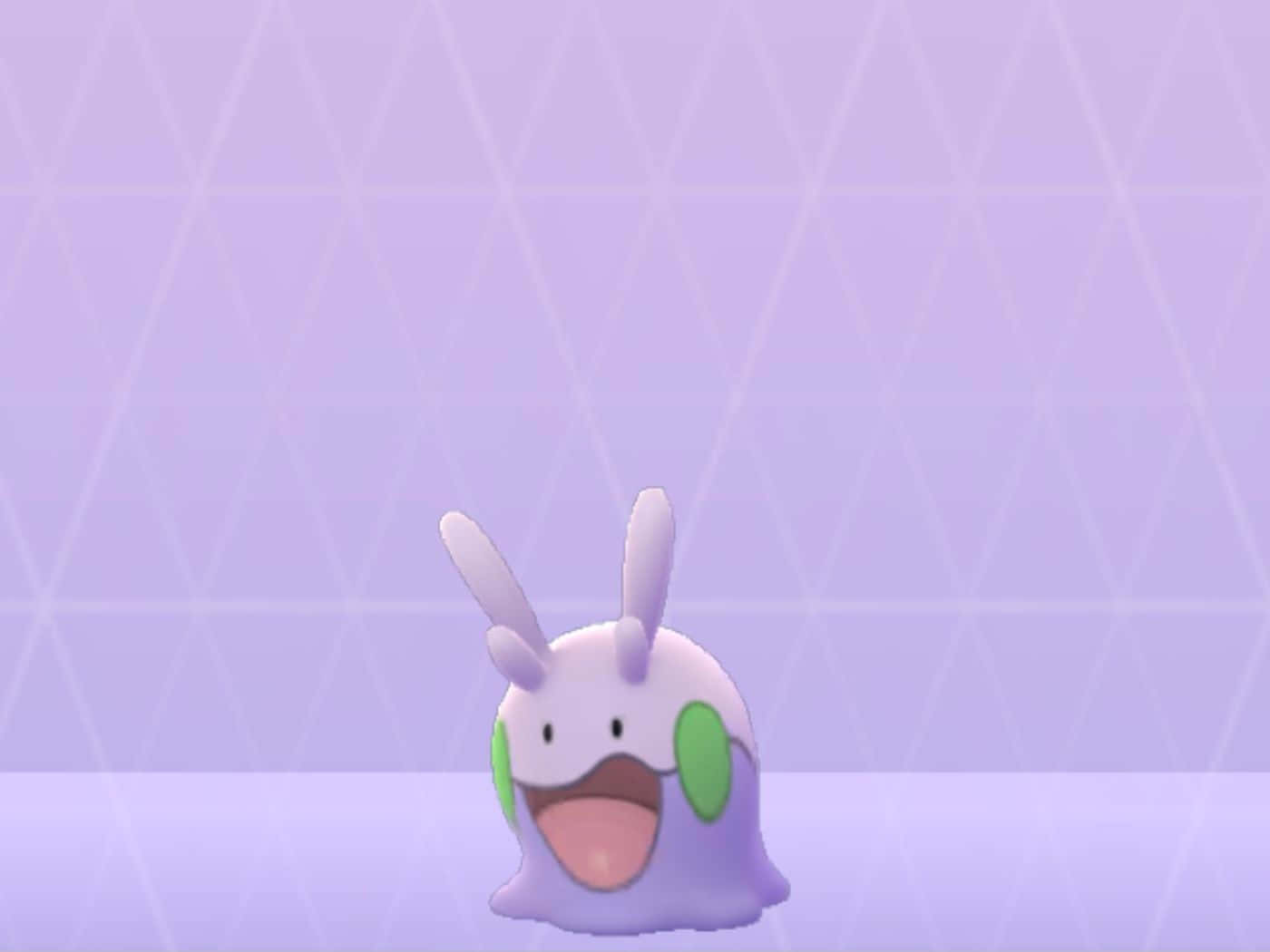 Goomy Purple Background Wallpaper