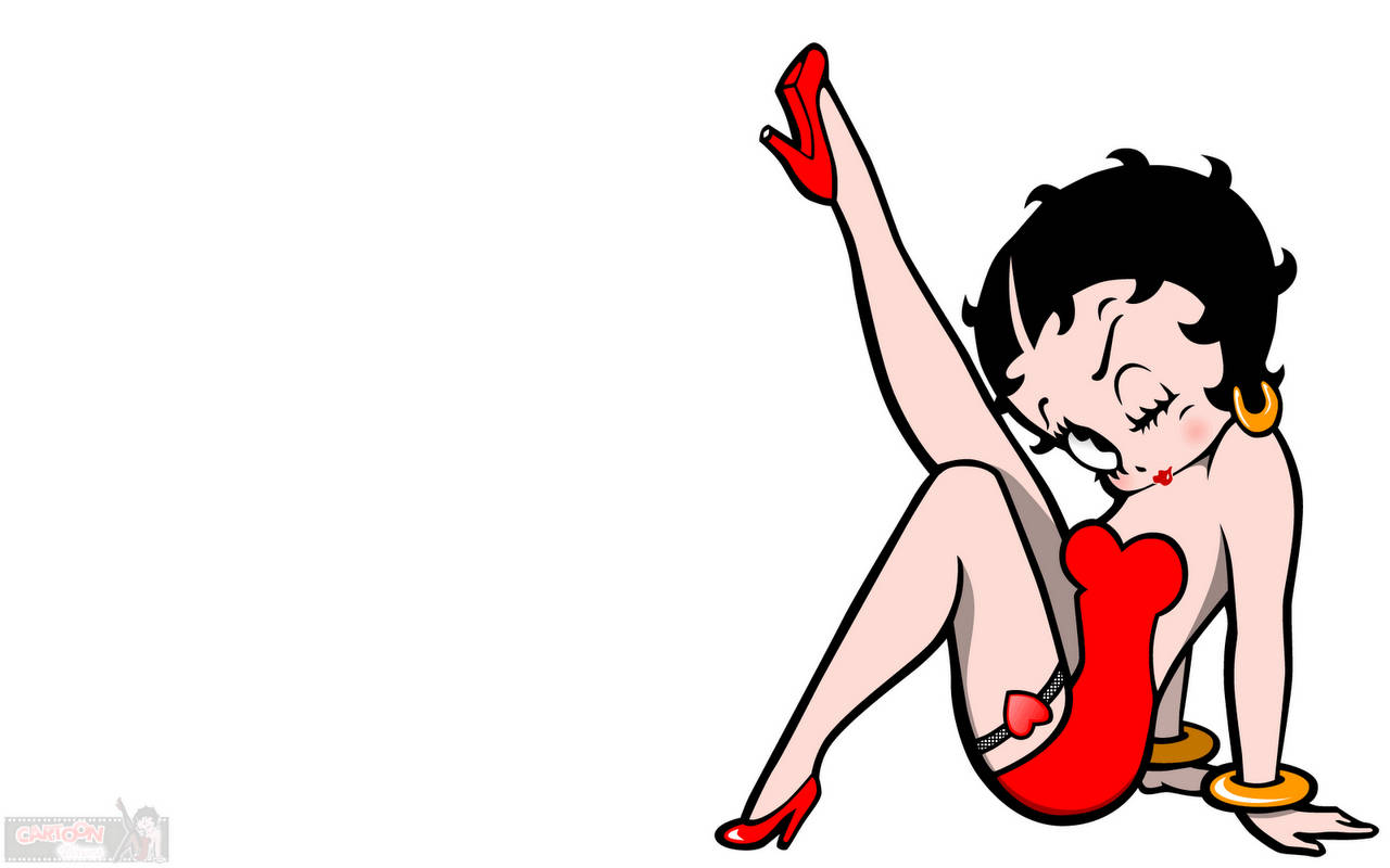 Gorgeous Betty Boop Art Wallpaper