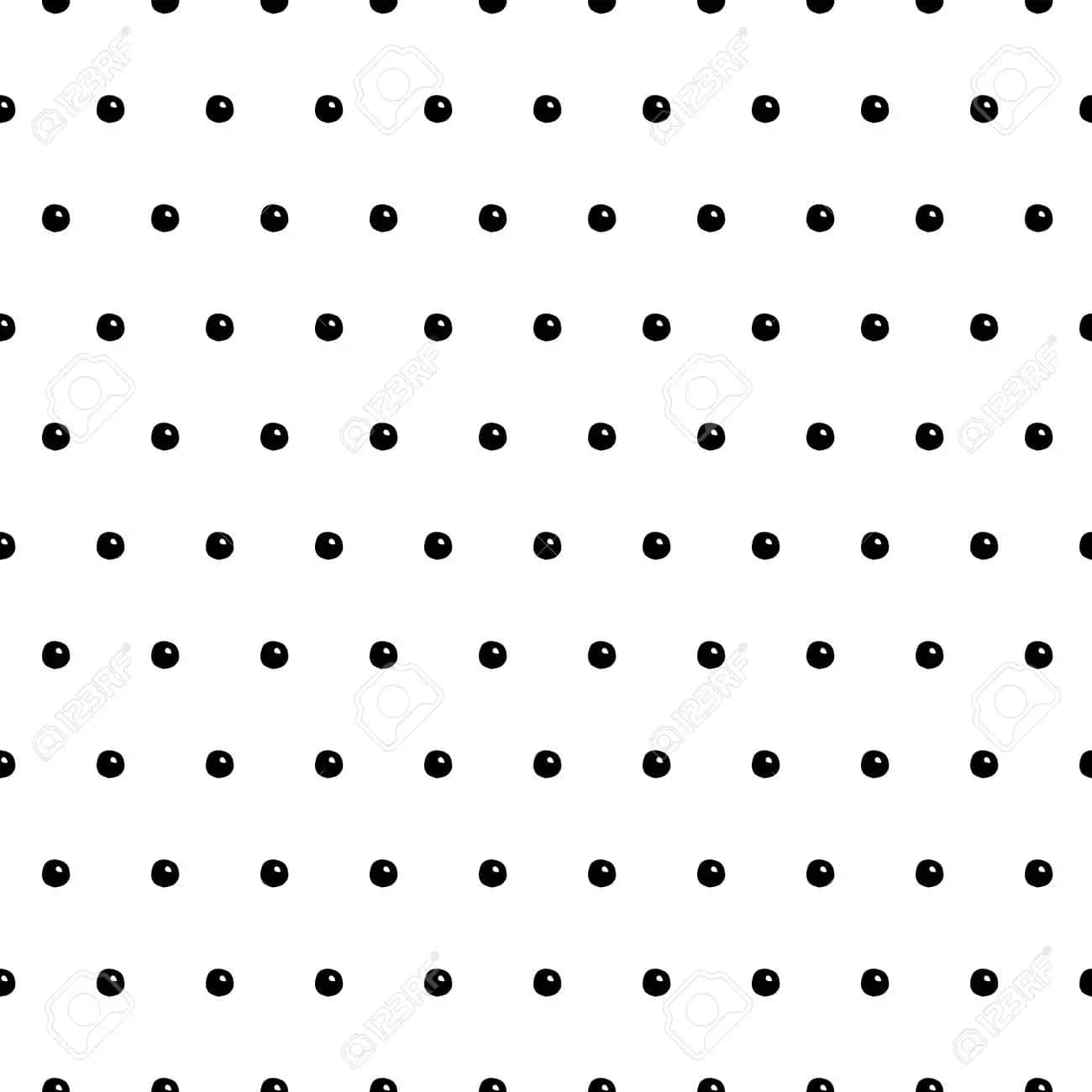 Gorgeous Black Dots Wallpaper Wallpaper