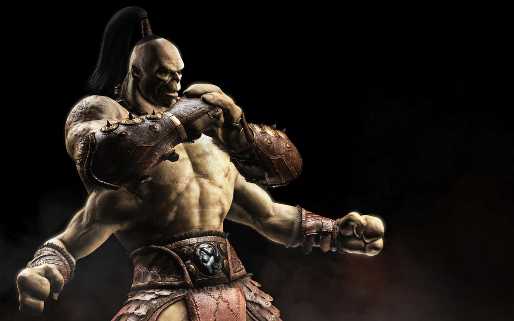 Goro, The Four-armed Shokan Warrior From Mortal Kombat Wallpaper