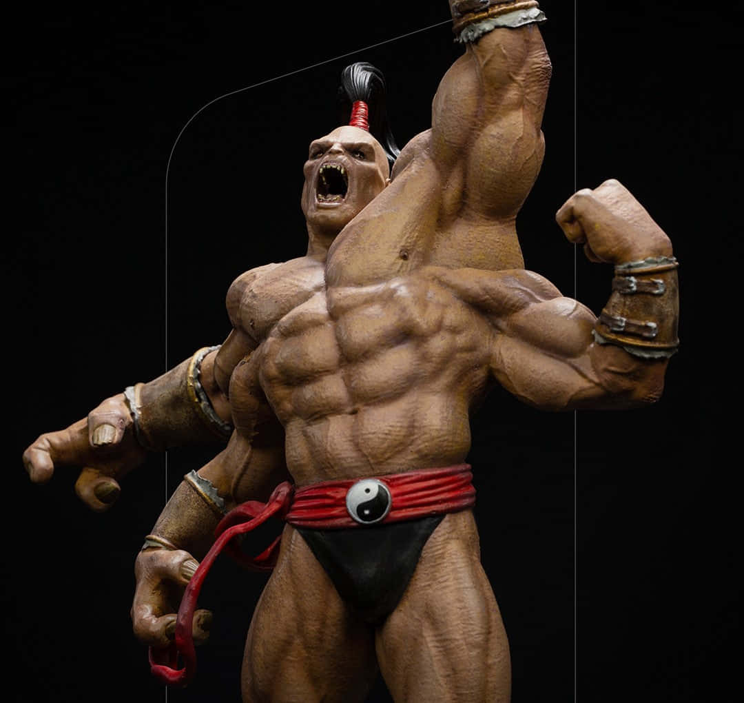 Goro, The Four-armed Shokan Warrior Of Mortal Kombat Wallpaper