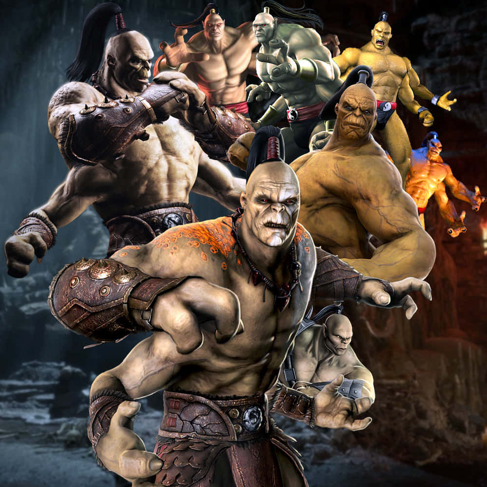 Goro, The Powerful Shokan Warrior From Mortal Kombat Wallpaper