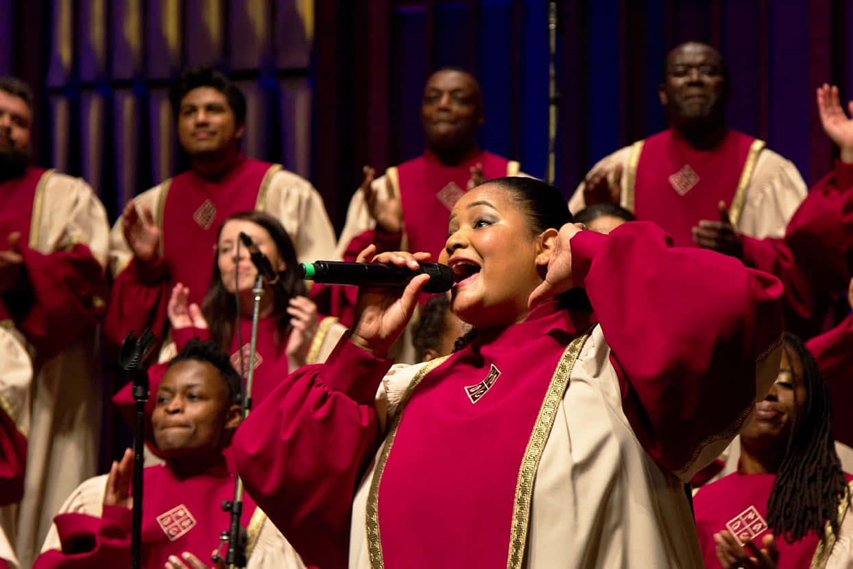 Gospel Choir Performance Wallpaper