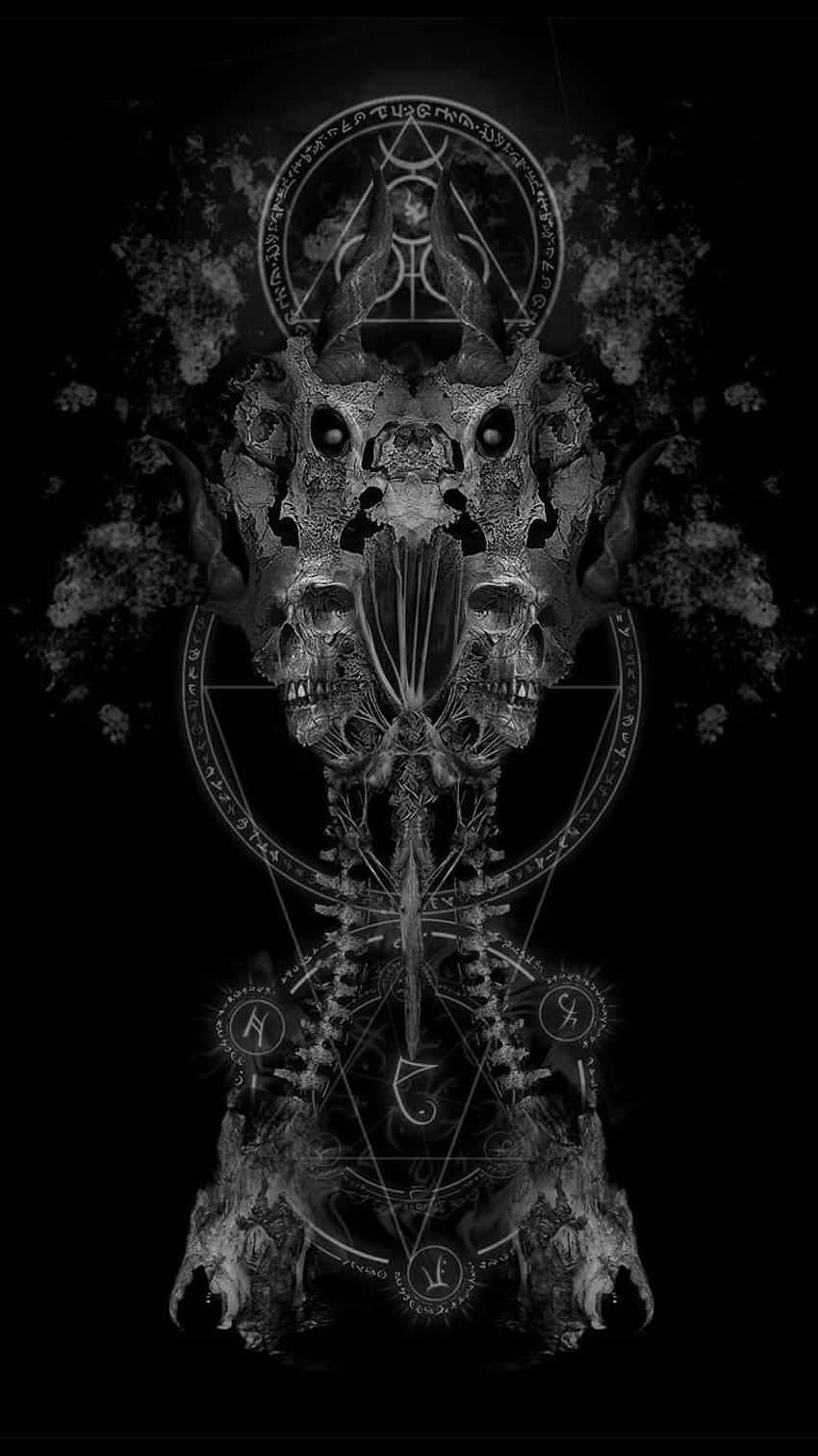 Gothic_ Symmetry_ Artwork Wallpaper