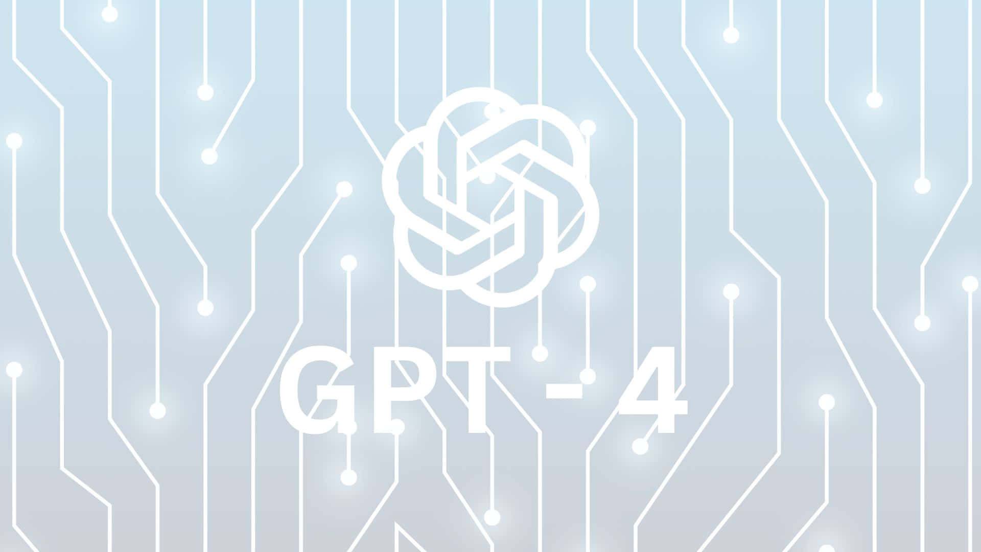 Gpt-4 Ai Model Code Visualization Wallpaper