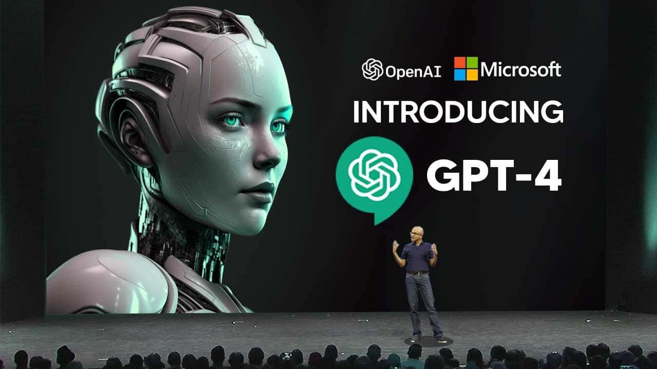 Gpt-4 Artificial Intelligence Concept Wallpaper