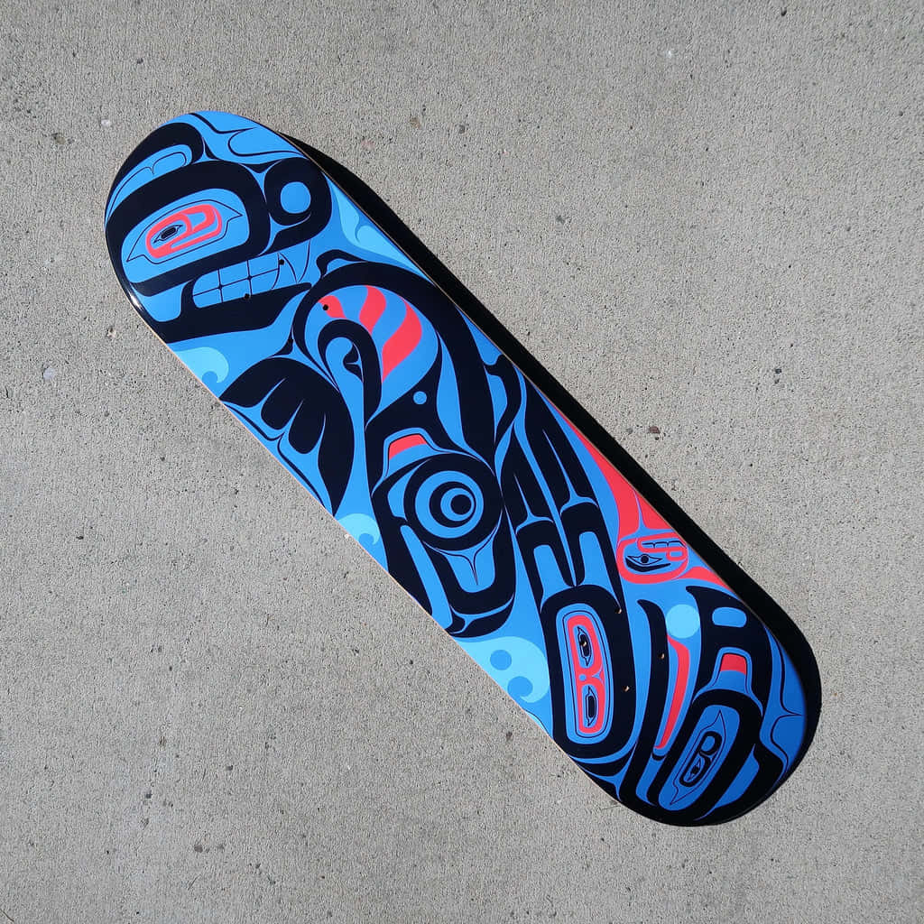 Graffiti Art Skateboard Deck Wallpaper