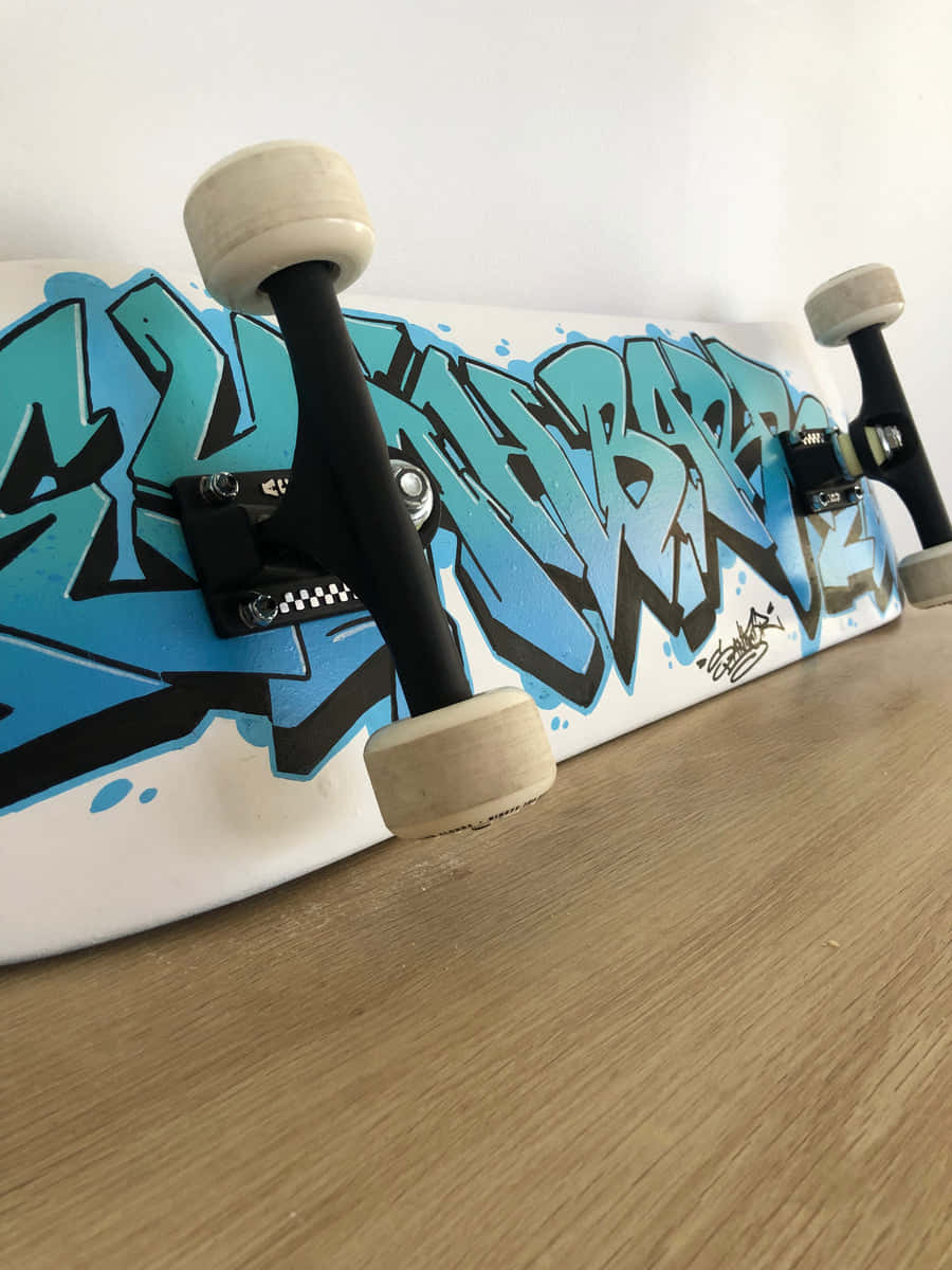 Graffiti Art Skateboard Deck Wallpaper